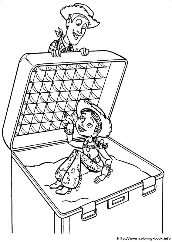 Toy Story coloring picture